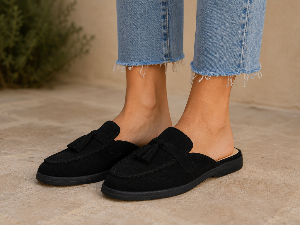 Mules mocassins